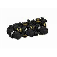 Inbouwdeel Hotbath Thermostaat Met 2-weg stop-omstel Met Handdouche Houder