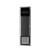 Wiesbaden Toiletrolhouder met Klep en Reserverolhouder Inbouw Wiesbaden Rocko Mat Zwart