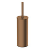 Boss & Wessing Toiletborstel Met Houder BWS Mark Staand Geborsteld Brons Koper