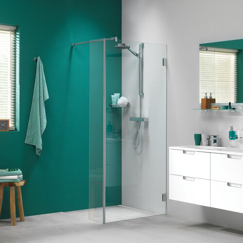 Inloopdouche Sealskin I AM Type A1 120x30x200 cm Helder Glas Antikalk RVS 