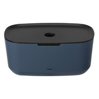 Opbergbox Met Deksel Tiger Tess Vrijstaand Blauw - Zwart