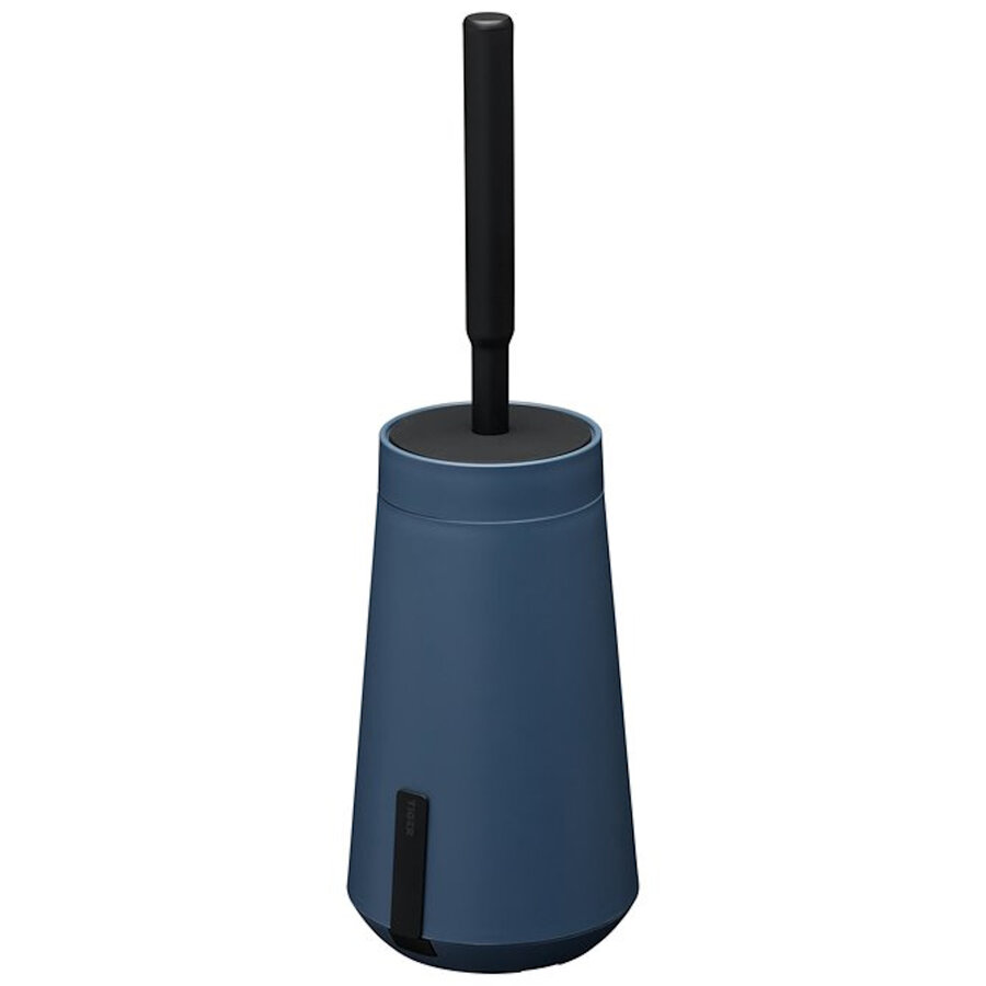 Toiletborstelhouder Tiger Tess Met Swoop Borstel Flexibel Blauw - Zwart