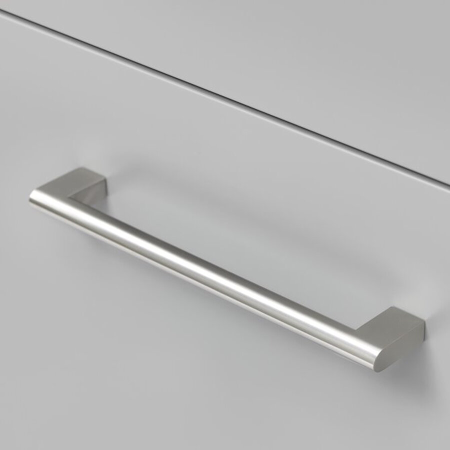 Greep S01 Tiger S-line 21 cm RVS Geborsteld