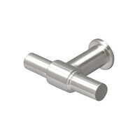 Greep KN01 Tiger S-line 5 cm RVS Geborsteld