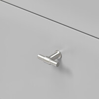 Greep KN01 Tiger S-line 5 cm RVS Geborsteld