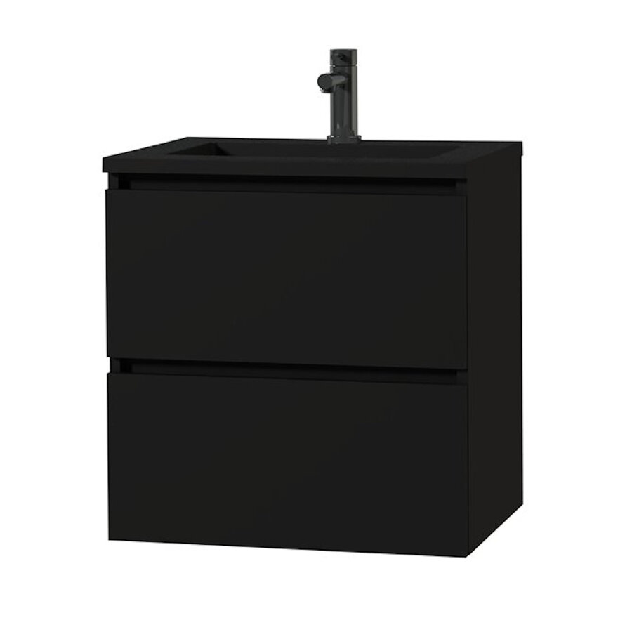 Wastafelonderkast Tiger Loft 60 cm Mat Zwart