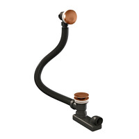 Badafvoer met Overloop Brauer Copper Edition Geborsteld Koper