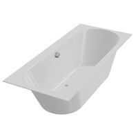 Ligbad Beterbad Xenz Madeira 160x75 cm Inclusief Badpoten Wit