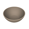 Arcqua Waskom Arcqua Prince Opbouw 38x14 cm Rond Mat Truffel