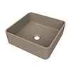 Arcqua Arcqua Case Opbouw Waskom Vierkant 37x37 Mat Truffel