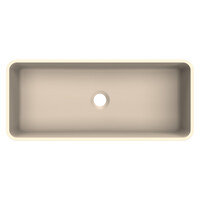Arcqua Case Opbouw Waskom Rechthoek 60x26 Mat Zand