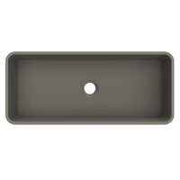 Arcqua Case Opbouw Waskom Rechthoek 60x26 Mat Quartz Grijs