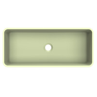 Arcqua Case Opbouw Waskom Rechthoek 60x26 Mat Pastel Groen