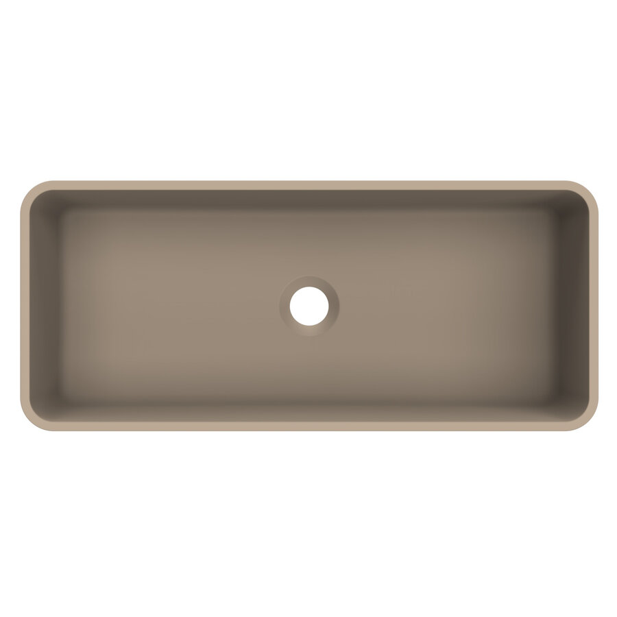 Arcqua Case Opbouw Waskom Rechthoek 60x26 Mat Truffel