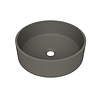Arcqua Case Opbouw Waskom Rond 40 Mat Quartz Grijs