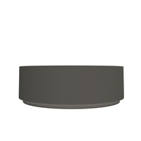 Arcqua Case Opbouw Waskom Rond 40 Mat Quartz Grijs