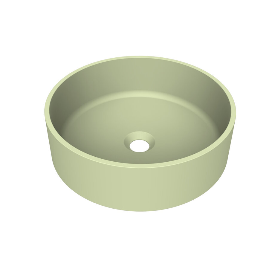 Arcqua Case Opbouw Waskom Rond 40 Mat Pastel Groen