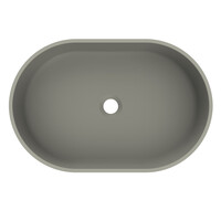 Arcqua Case Opbouw Waskom Ovaal 55x36 Mat Beton