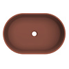 Arcqua Arcqua Case Opbouw Waskom Ovaal 55x36 Mat Terracotta