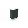 Arcqua Fonteinkast Highland Green Arcqua Ridge 40x55x28 cm Incl. Fontein Glans Wit Zonder Overloop