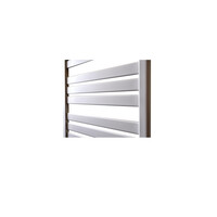 Elektrische Radiator Sanicare HWV - Moda Met Wifi 160x60 cm Mat Wit 1159W Met Thermostaat Chroom Rechtsonder