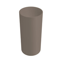 Vrijstaande Waskom Zenon Florida 39x39 cm Moka