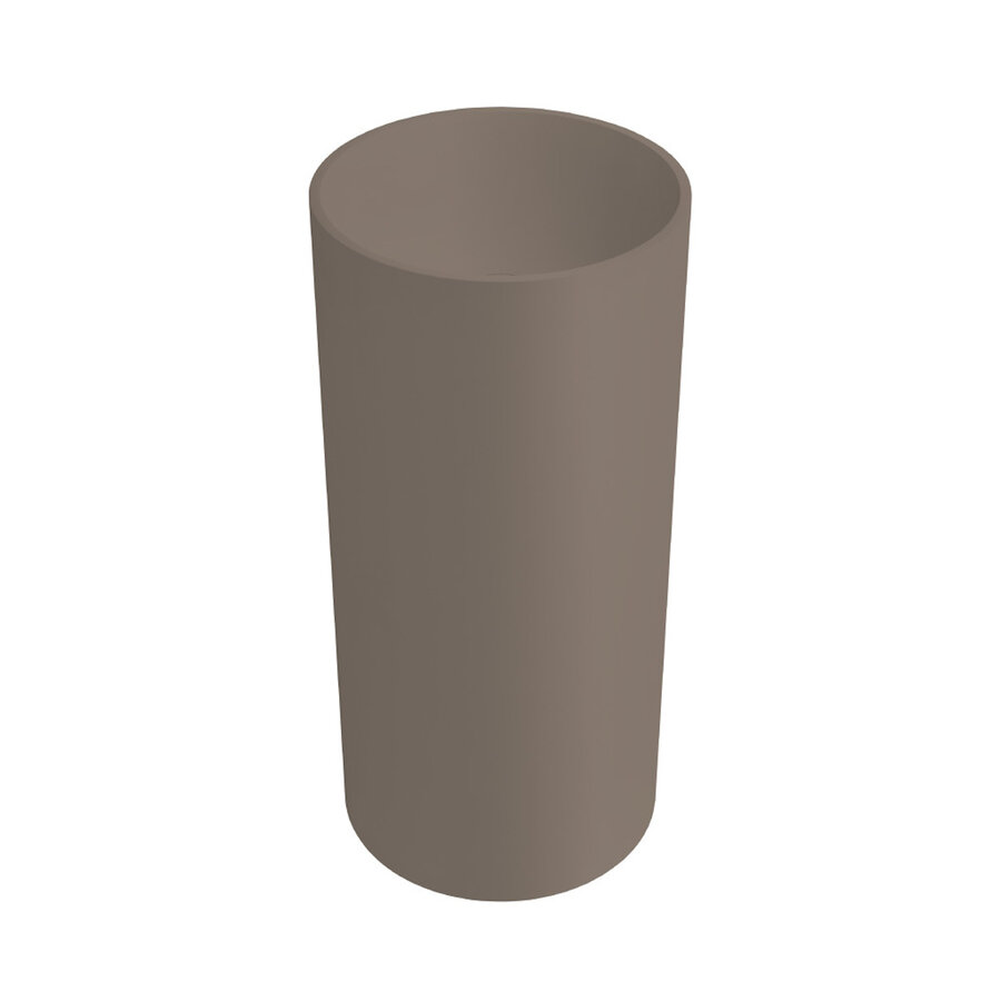 Vrijstaande Waskom Zenon Florida 39x39 cm Moka