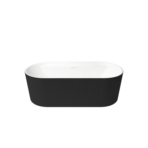 Vrijstaand Ligbad Zenon Olympia 170x80 cm Negro 