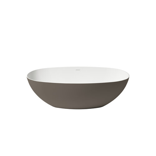 Vrijstaand Ligbad Zenon Lago 75x170 cm Moka 