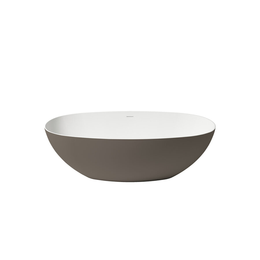 Vrijstaand Ligbad Zenon Lago 75x170 cm Moka