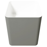 Waskom Zenon Aris 42x42 cm Titanio