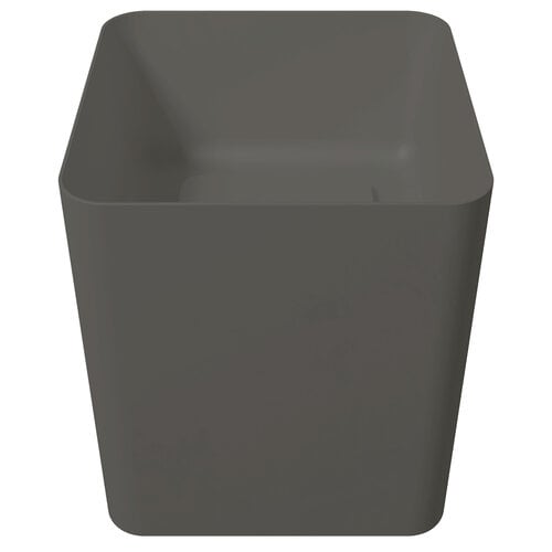 Waskom Zenon Aris 42x42 cm Negro 