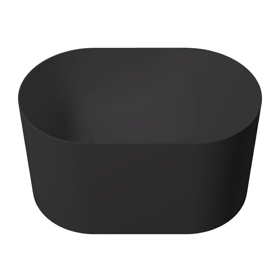 Waskom Zenon Guadiana 50x30 cm Negro