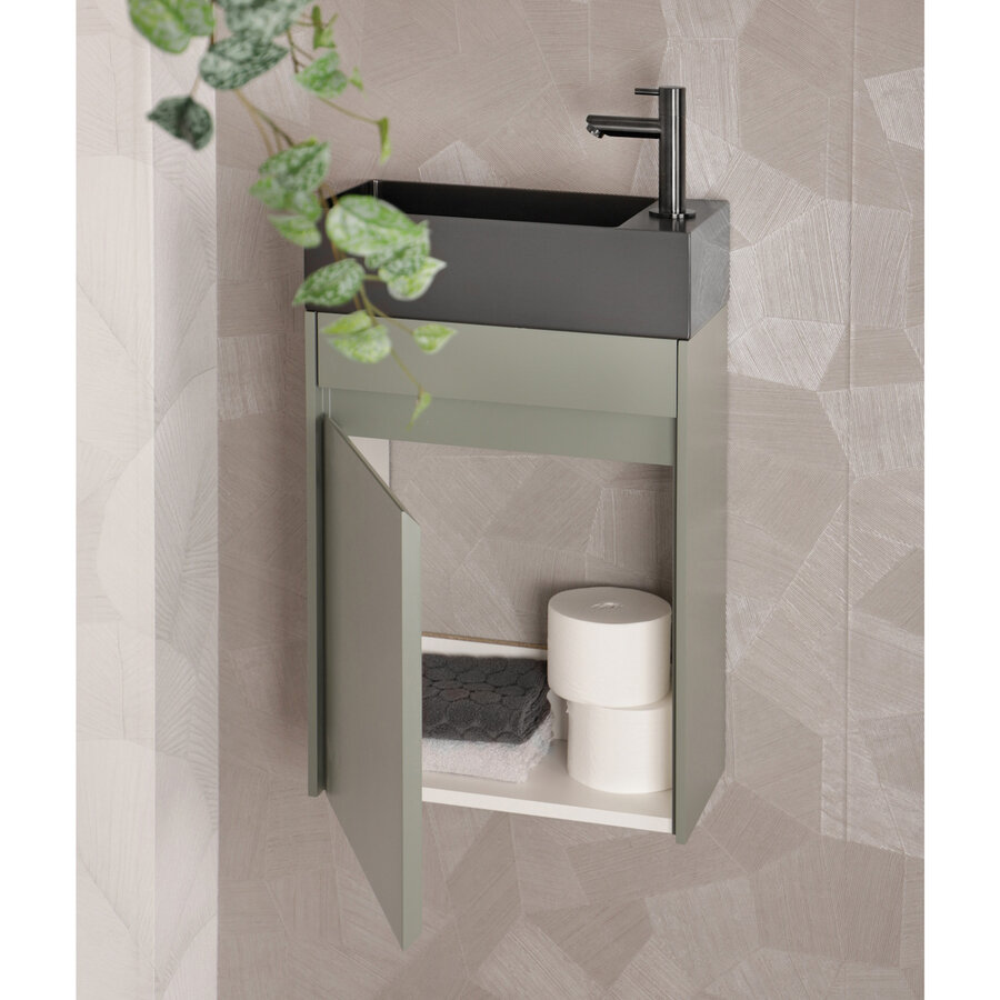 Fonteinkast Differenz Hura L Links/Rechts 40 cm Groen