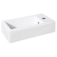 Fontein Differnz Hura I 40x22 cm Keramiek Wit