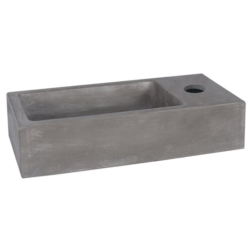 Fontein Differnz Hura I 40x22 cm Beton Donker Grijs 