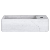 Fontein Differnz Hura I 40x22 cm Marmer Wit