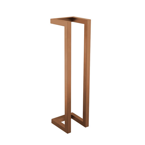 Handdoekrek Wiesbaden Loft 50x12,5 Cm Geborsteld Brons Koper 