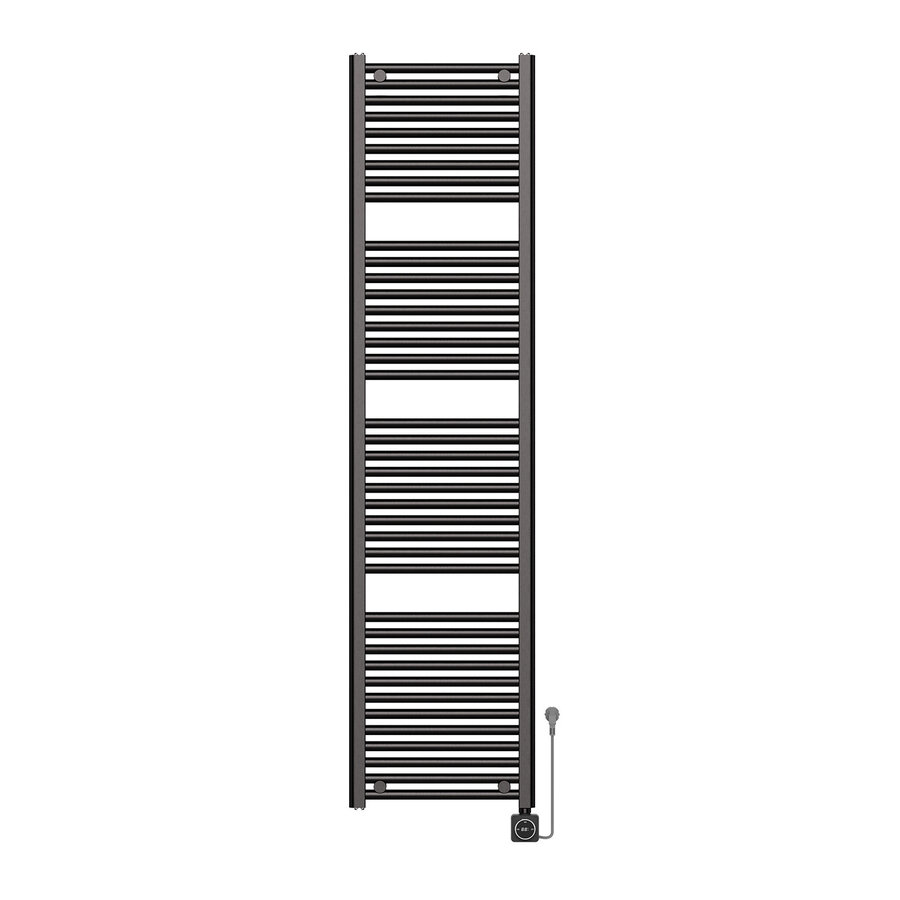 Elektrische Radiator BWS Lara 181.7x45 Cm Smart Wifi Gunmetal