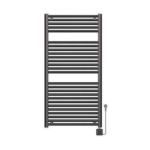 Elektrische Radiator Wiesbaden Elara 118.5x60 Cm Smart Wifi Gunmetal 