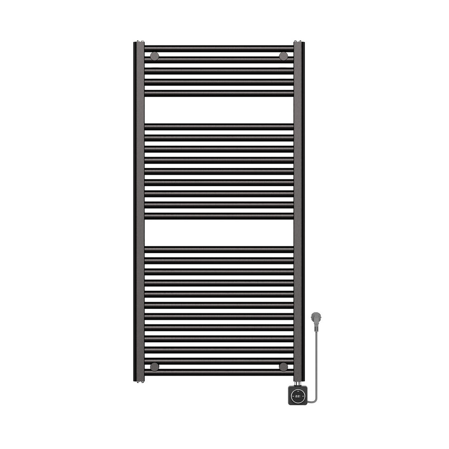 Elektrische Radiator BWS Lara 118.5x60 Cm Smart Wifi Gunmetal