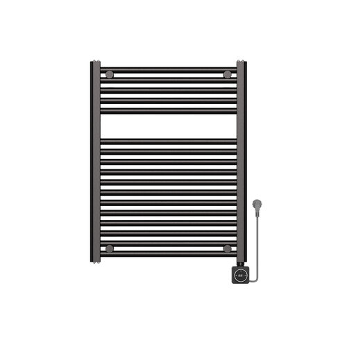 Elektrische Radiator BWS Lara 76.6x60 Cm Smart Wifi Gunmetal 