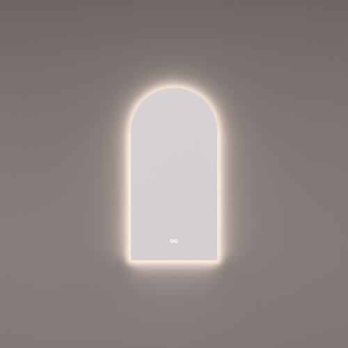 Spiegel Hipp Design SPV 15900 Toog 45x90 cm Met Verlichting Incl. Spiegelverwarming 