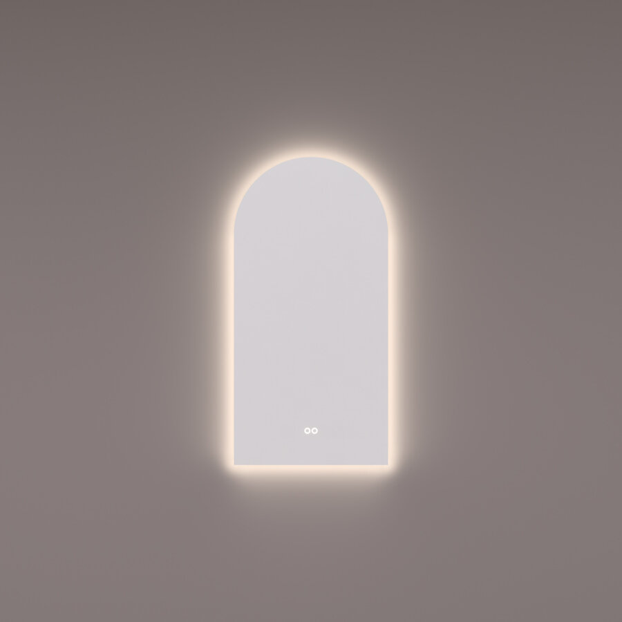 Spiegel Hipp Design SPV 15900 Toog 45x90 cm Met Verlichting Incl. Spiegelverwarming