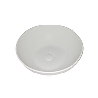 Opbouw Wastafel Sanimex Sardonyx Solid Surface Rond Wit