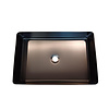 Sanimex Opbouw Wastafel Sanimex Onyx RVS Rechthoekig Gunmetal