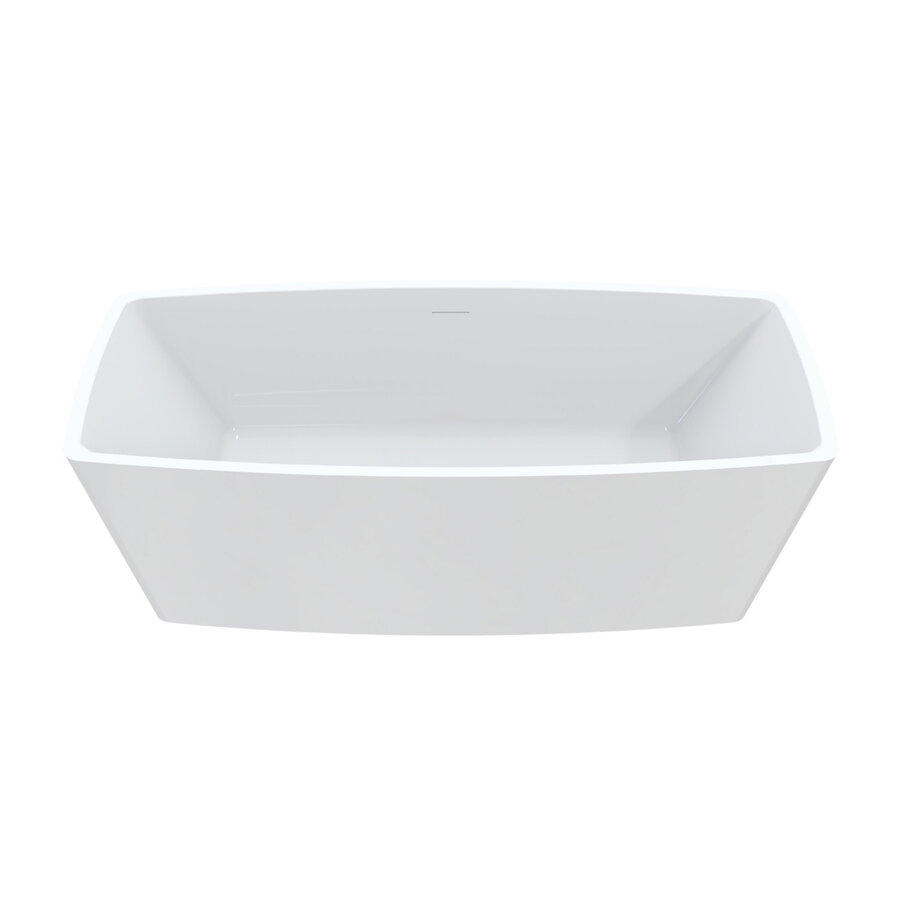 Vrijstaand Ligbad Best Design Qura 180x80x58 cm Glanzend Wit