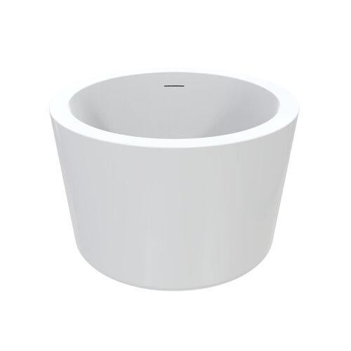 Vrijstaand Bad Best Design Zen Rond 104x67,5 cm Glans Wit 