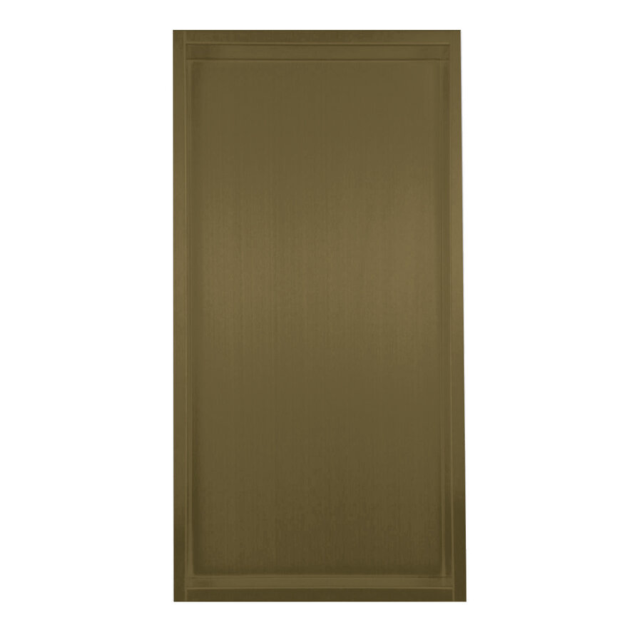 BWS Inbouwnis | 30x60x7cm | Mat Metallic Brown