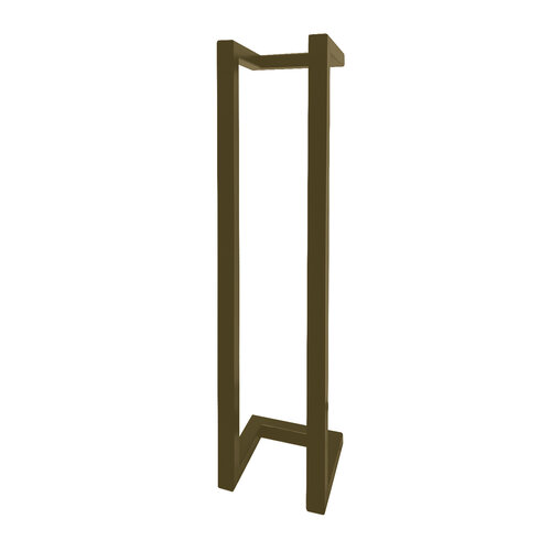 Handdoekenrek Industrieel BWS | 60x12.5x12.5cm | Mat Metallic Brown 